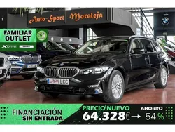 Negro Usado 2019 BMW 320 Luxury Line Familiar | 28.400 € (Precio justo)