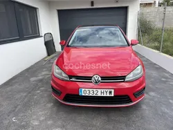 Rojo Usado 2014 VW Golf VII Sportline Berlina | 14.000 € (Precio justo)