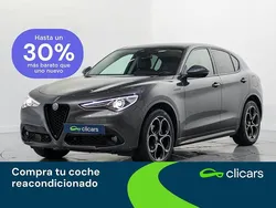 Gris Usado 2020 Alfa Romeo Stelvio Veloce SUV | 27.990 € (Precio justo)