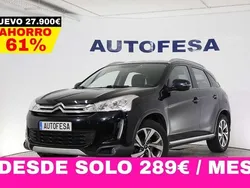 Negro Usado 2015 Citroën C4 Aircross Exclusive SUV | 10.900 € (Precio justo)