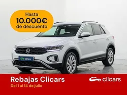 Blanco Usado 2023 VW T-Roc Life SUV | 24.990 € (Precio justo)