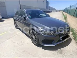 Gris / plata Usado 2015 Mercedes C220 Exclusive Familiar | 19.000 € (Un poco caro)