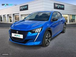 Azul Usado 2022 Peugeot e-208 GT Utilitario | 17.995 € (Buen precio)