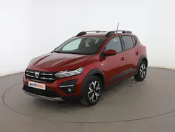 Rojo Usado 2021 Dacia Sandero Comfort Utilitario | 14.399 € (Un poco caro)