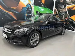 Negro Usado 2015 Mercedes C400 Avantgarde Berlina | 17.999 €