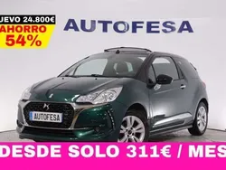 Verde Usado 2017 DS Automobiles DS3 Cabriolet So Chic Descapotable | 11.450 €