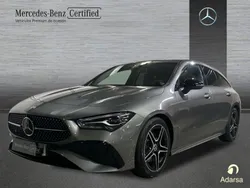 Gris / plata Usado 2024 Mercedes CLA200 Shooting Brake AMG line Familiar | 40.900 € (Un poco caro)