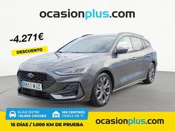 Gris Usado 2023 Ford Focus ST-Line Familiar | 19.490 € (Precio justo)