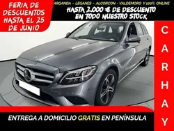 Gris Usado 2019 Mercedes C200 Avantgarde Familiar | 22.590 € (Buen precio)