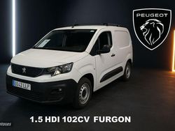 Blanco Usado 2021 Peugeot Partner Van | 9495 € (Precio justo)