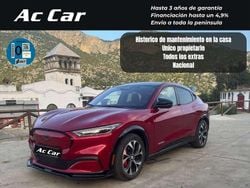 Rojo Usado 2022 Ford Mustang Mach-E Premium SUV | 35.900 € (Precio justo)
