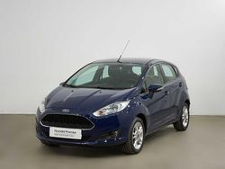 Azul Usado 2016 Ford Fiesta Titanium Berlina | 9490 €