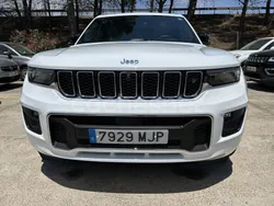 Blanco Usado 2023 Jeep Grand Cherokee Overland SUV | 72.990 € (Un poco caro)