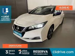 Blanco Usado 2021 Nissan Leaf N-Connecta Utilitario | 17.690 € (Buen precio)