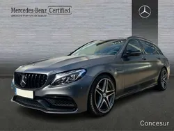 Gris Usado 2019 Mercedes C63 AMG AMG Familiar | 49.900 €