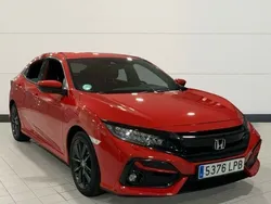 Rojo Usado 2021 Honda Civic Elegance Utilitario | 22.500 € (Un poco caro)