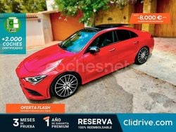 Rojo Usado 2019 Mercedes CLA200 Berlina | 34.990 € (Precio justo)