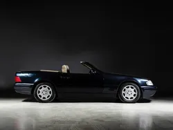 Negro Usado 1997 Mercedes SL320 Descapotable | 23.900 €