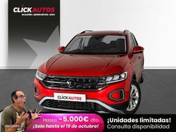 Rojo Usado 2022 VW T-Roc Life SUV | 19.100 € (Precio justo)