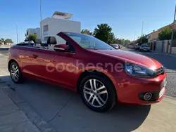 Granate Usado 2012 VW Golf Cabriolet Descapotable | 10.499 € (Precio justo)
