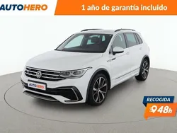 Blanco Usado 2021 VW Tiguan R-line SUV | 31.199 € (Precio justo)