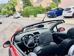Rojo Usado 2007 Peugeot 207 CC Sport Descapotable | 2800 € (Precio justo)