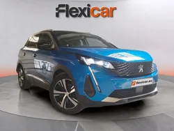 Azul Usado 2021 Peugeot 3008 GT Monovolumen | 19.290 € (Precio justo)