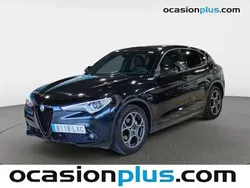 Negro Usado 2022 Alfa Romeo Stelvio Sprint SUV | 27.682 € (Precio justo)