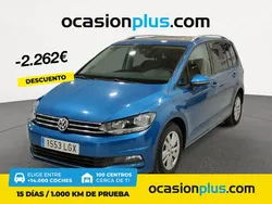 Azul Usado 2020 VW Touran Advance Monovolumen | 24.590 € (Precio justo)