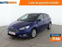 Azul Usado 2015 Ford Focus Titanium Berlina | 11.699 € (Precio justo)