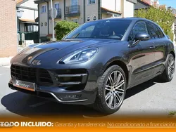 Gris / plata Usado 2018 Porsche Macan Turbo SUV | 49.990 € (Precio justo)