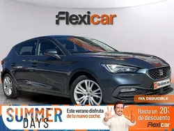 Gris Usado 2021 Seat Leon Style Berlina | 17.490 € (Precio justo)