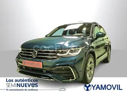 Azul Usado 2021 VW Tiguan R-line SUV | 32.250 € (Precio justo)