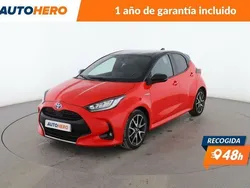 Rojo Usado 2021 Toyota Yaris Hybrid Edition Berlina | 18.999 € (Buen precio)
