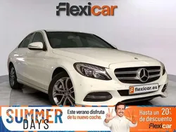 Blanco Usado 2015 Mercedes C220 Berlina | 18.470 € (Precio justo)