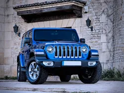 Azul Usado 2020 Jeep Wrangler Sahara SUV | 50.999 € (Precio justo)