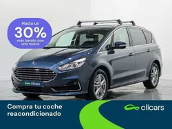 Azul Usado 2020 Ford S-MAX Titanium Monovolumen | 24.090 € (Un poco caro)