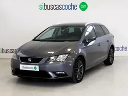 Gris/plata Usado 2016 Seat Leon ST CONNECT Familiar | 9990 € (Precio justo)
