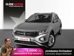 Plateado Usado 2023 VW T-Roc Life SUV | 20.600 € (Precio justo)
