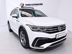 Negro Usado 2021 VW Tiguan R-line SUV | 34.900 € (Caro)
