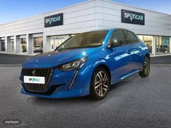 Azul Usado 2022 Peugeot 208 Allure Utilitario | 14.900 € (Precio justo)