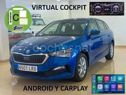 Azul Usado 2021 Skoda Scala Ambition Utilitario | 13.690 € (Precio justo)