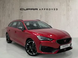 Rojo Usado 2024 Cupra Leon Familiar | 29.990 € (Precio justo)