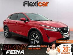 Rojo Usado 2022 Nissan Qashqai N-Connecta SUV | 21.790 € (Precio justo)