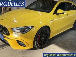 Amarillo Usado 2020 Mercedes CLA45 AMG Shooting Brake AMG Familiar | 54.490 € (Un poco caro)