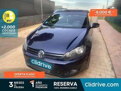 Azul Usado 2013 VW Golf Cabriolet Descapotable | 8590 € (Precio justo)