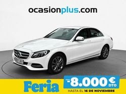 Blanco Usado 2015 Mercedes C220 Avantgarde Berlina | 19.450 € (Buen precio)