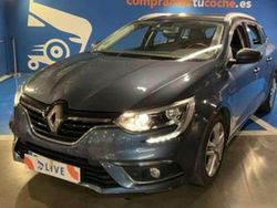 Azul Usado 2017 Renault Mégane GrandTour Zen Familiar | 13.890 € (Precio justo)