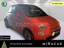 Rojo Usado 2021 Fiat 500C Lounge Descapotable | 10.290 € (Precio justo)