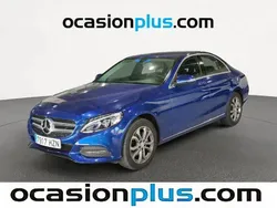 Azul Usado 2014 Mercedes C220 Avantgarde Berlina | 18.450 € (Precio justo)